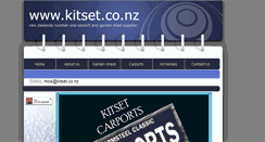 Desktop Screenshot of kitset.co.nz